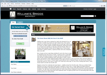 William Briggs, Architect